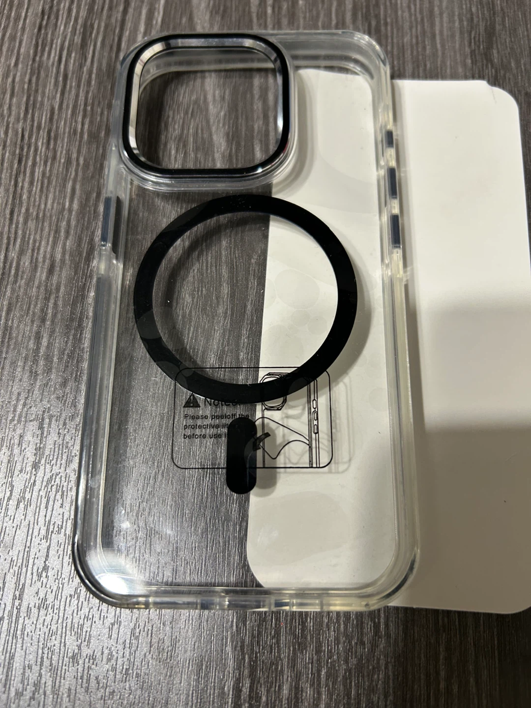 New-Clear Magnetic Phone Case for iPhone 15 Pro - photo 2