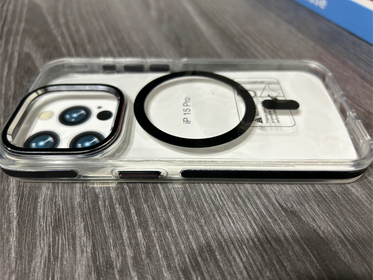New-Clear Magnetic Phone Case for iPhone 15 Pro - photo 3