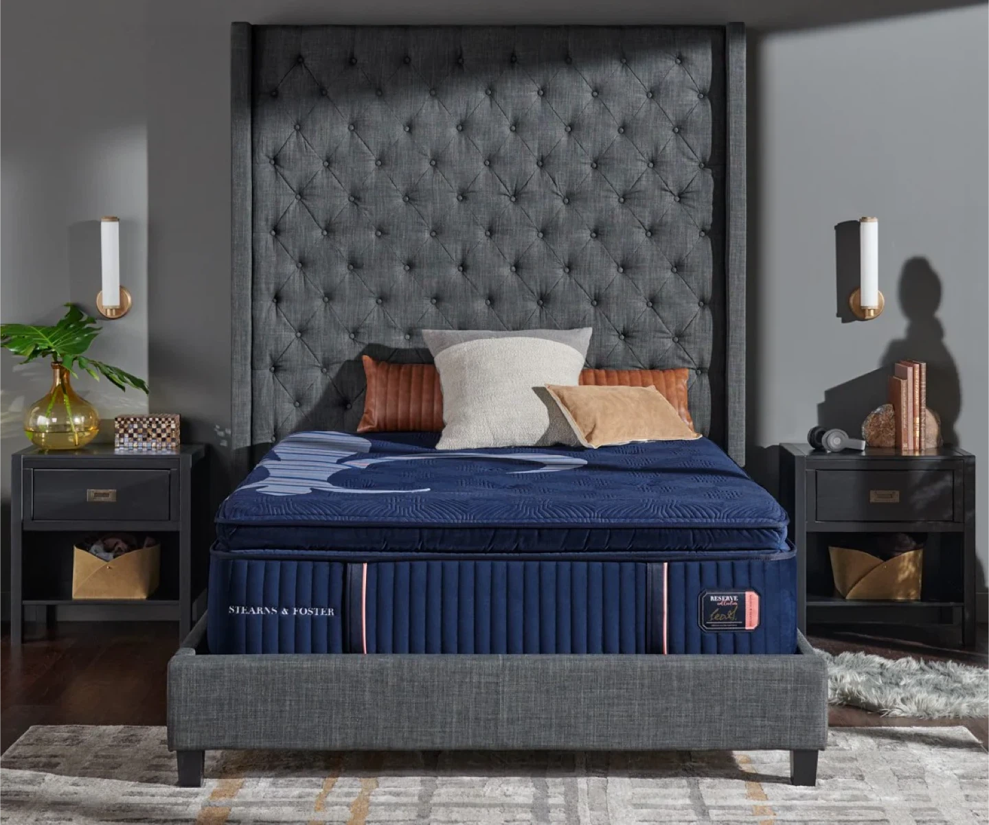 Stearns and foster reserve collection soft pillow top king size