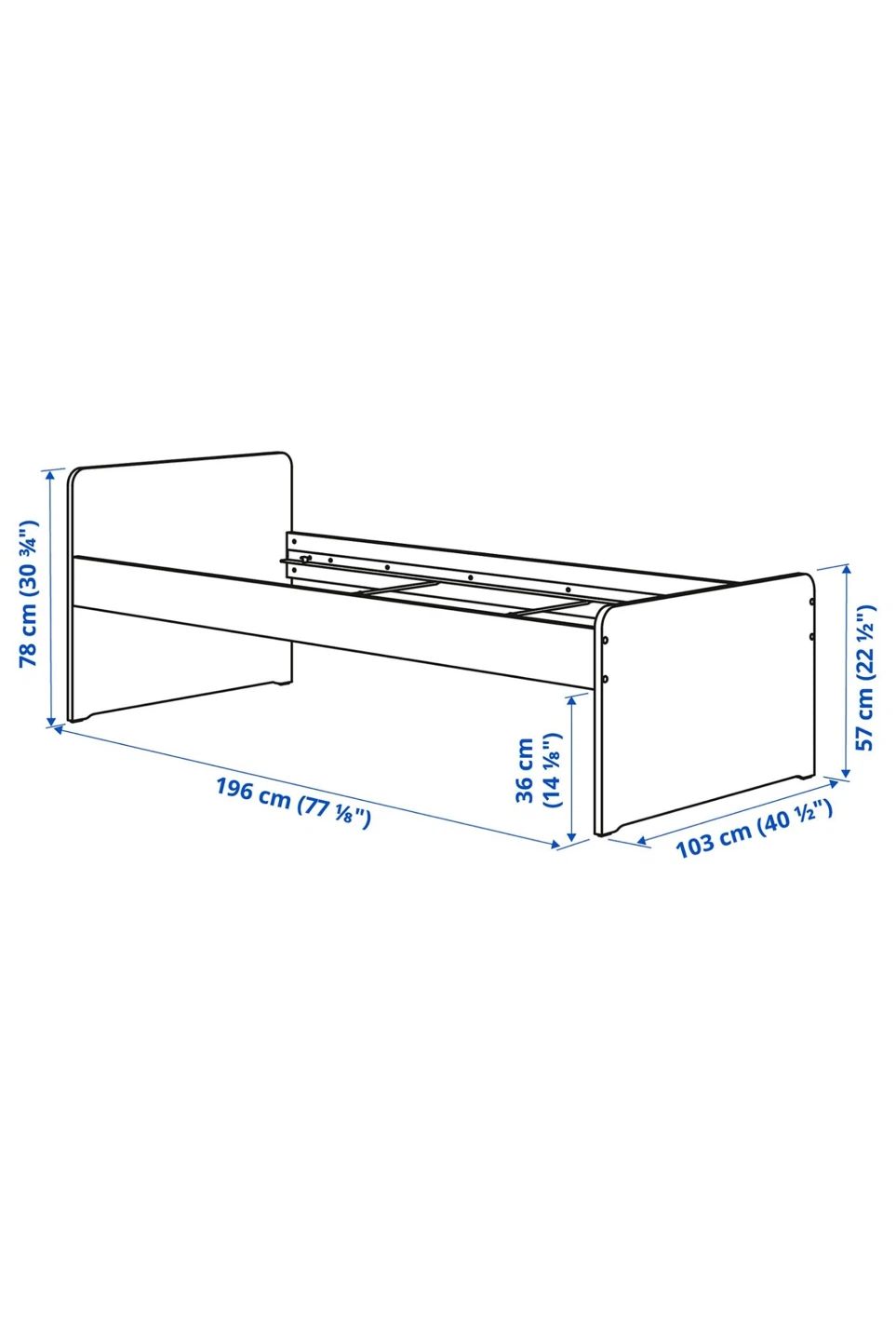 Twin size bed - photo 3