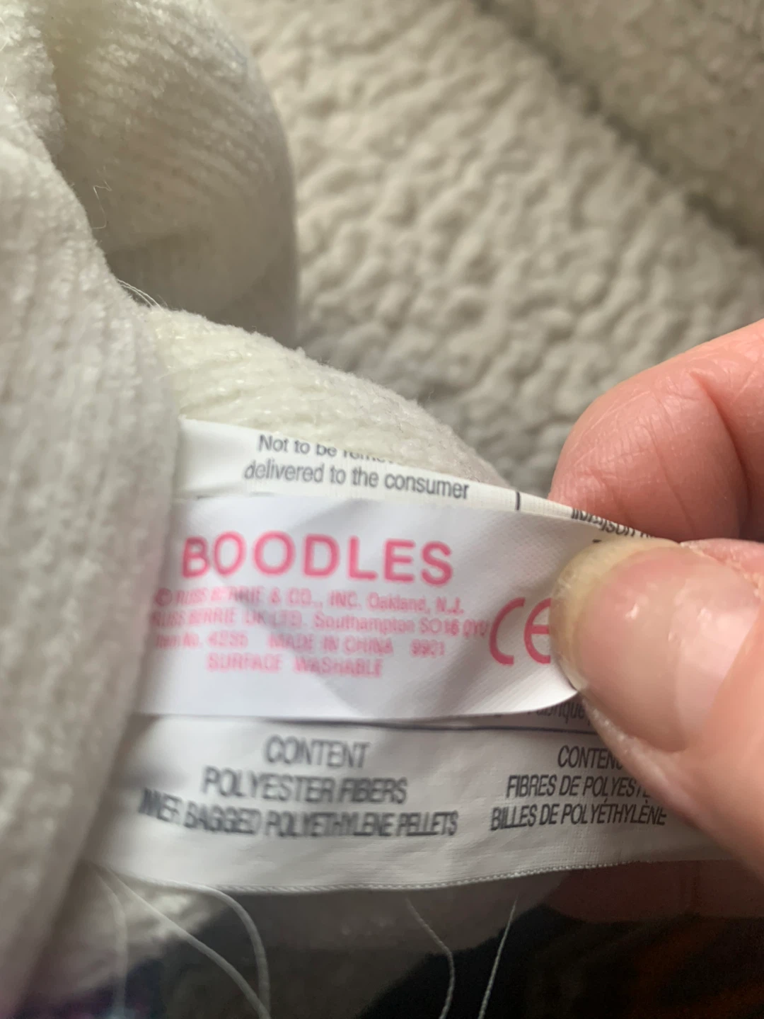 Boodles Stuffed Easter Bunny Toy - photo 4