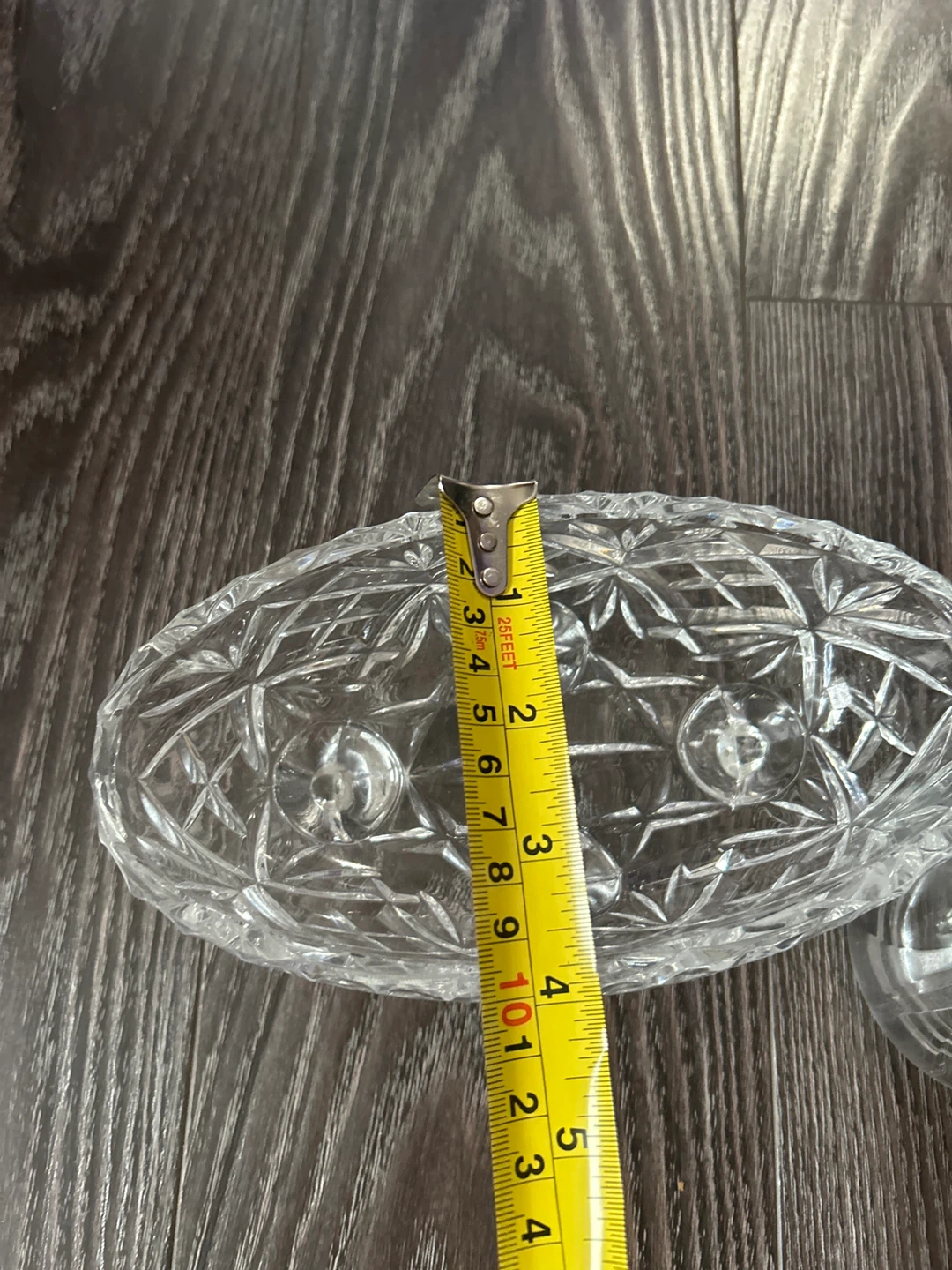 Glass Footed Candy Dish with Lid - photo 3