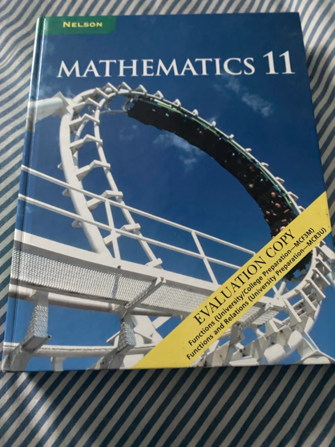 Nelson Mathematics 11 Textbook