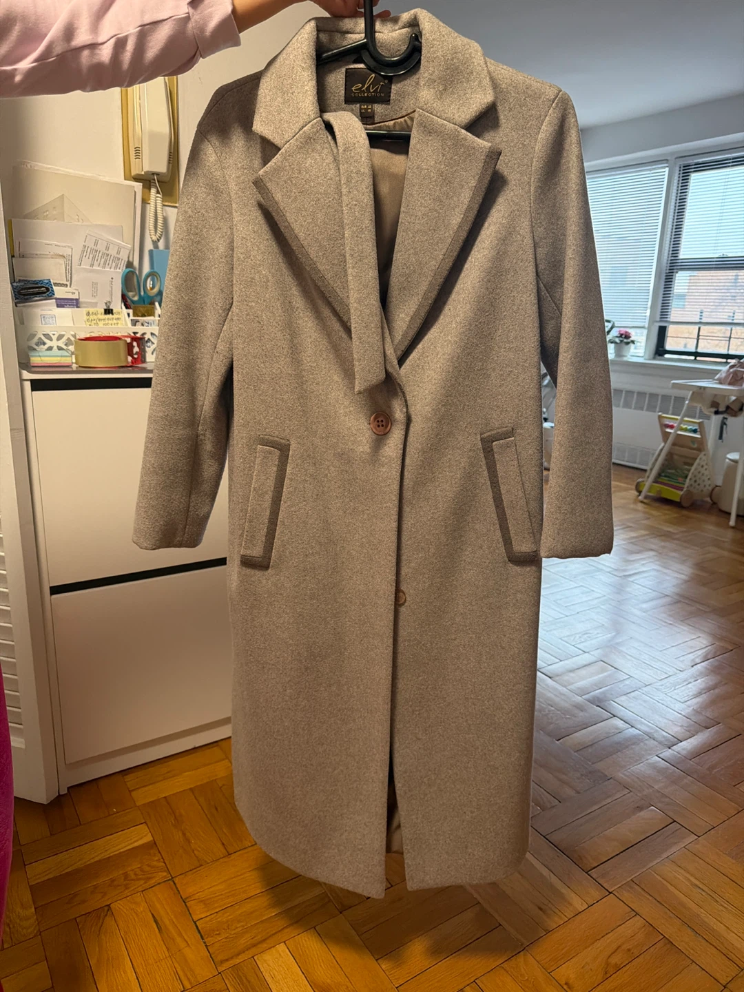 Ego Coat - Beige - Size M