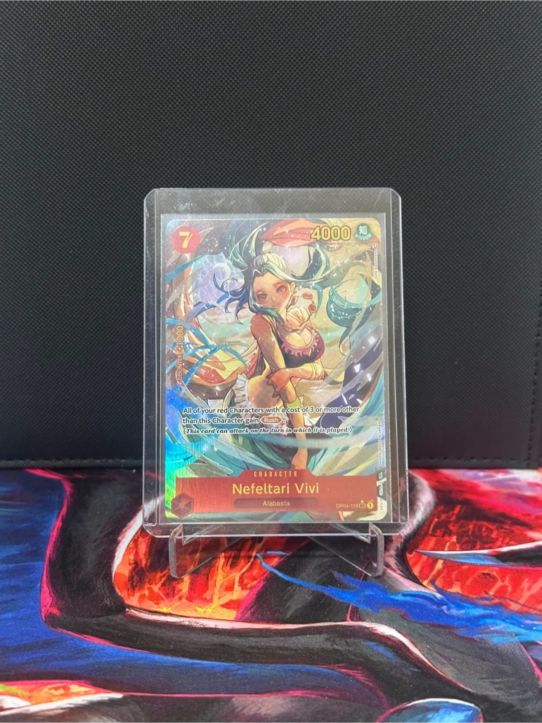 One Piece Card Game Nefeltari Vivi Character Card