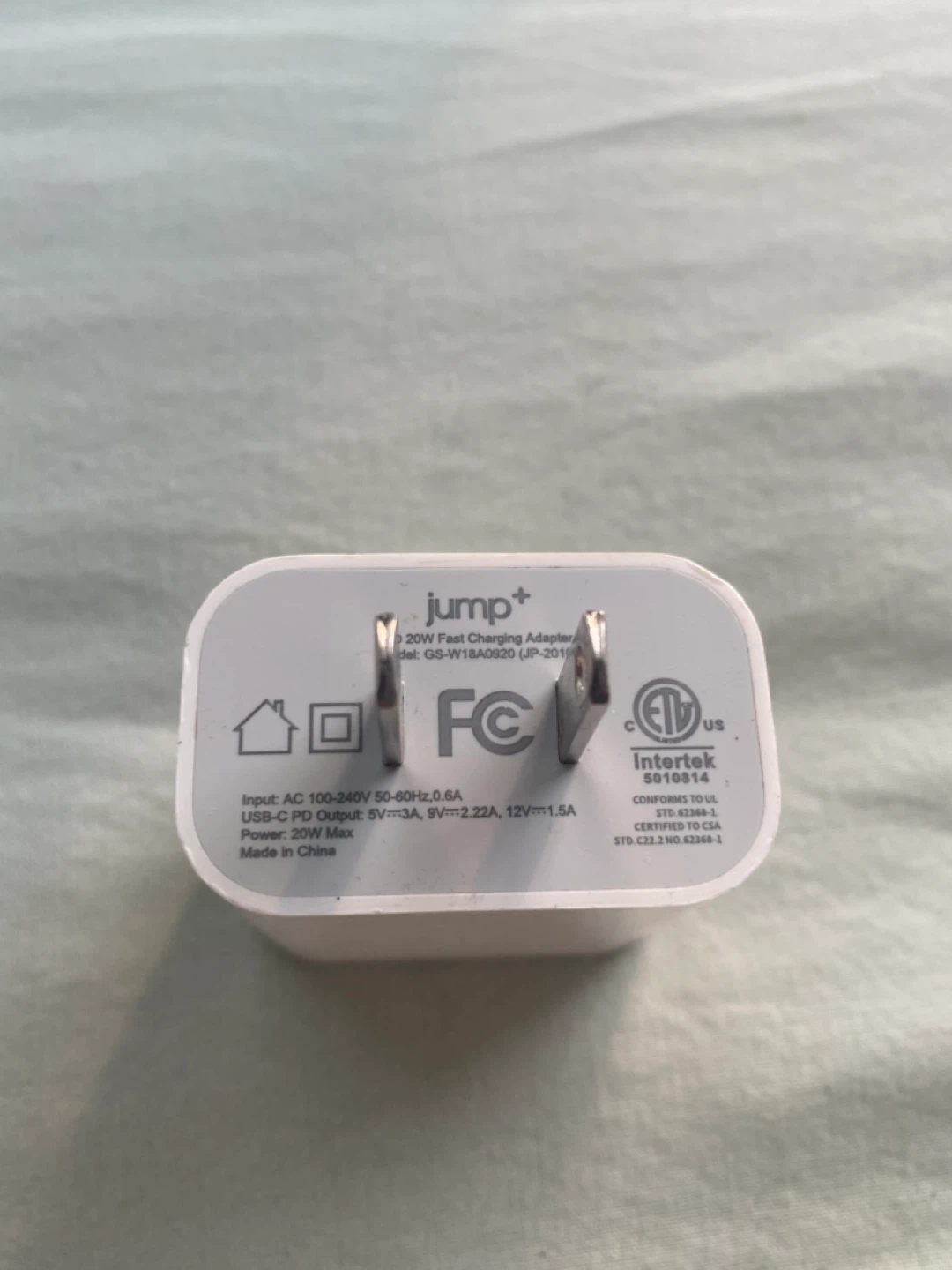 20W USB-C Fast Charging Block - photo 2