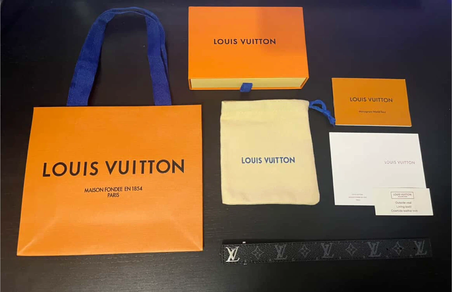 Louis Vuitton Monogram World Tour Bracelet