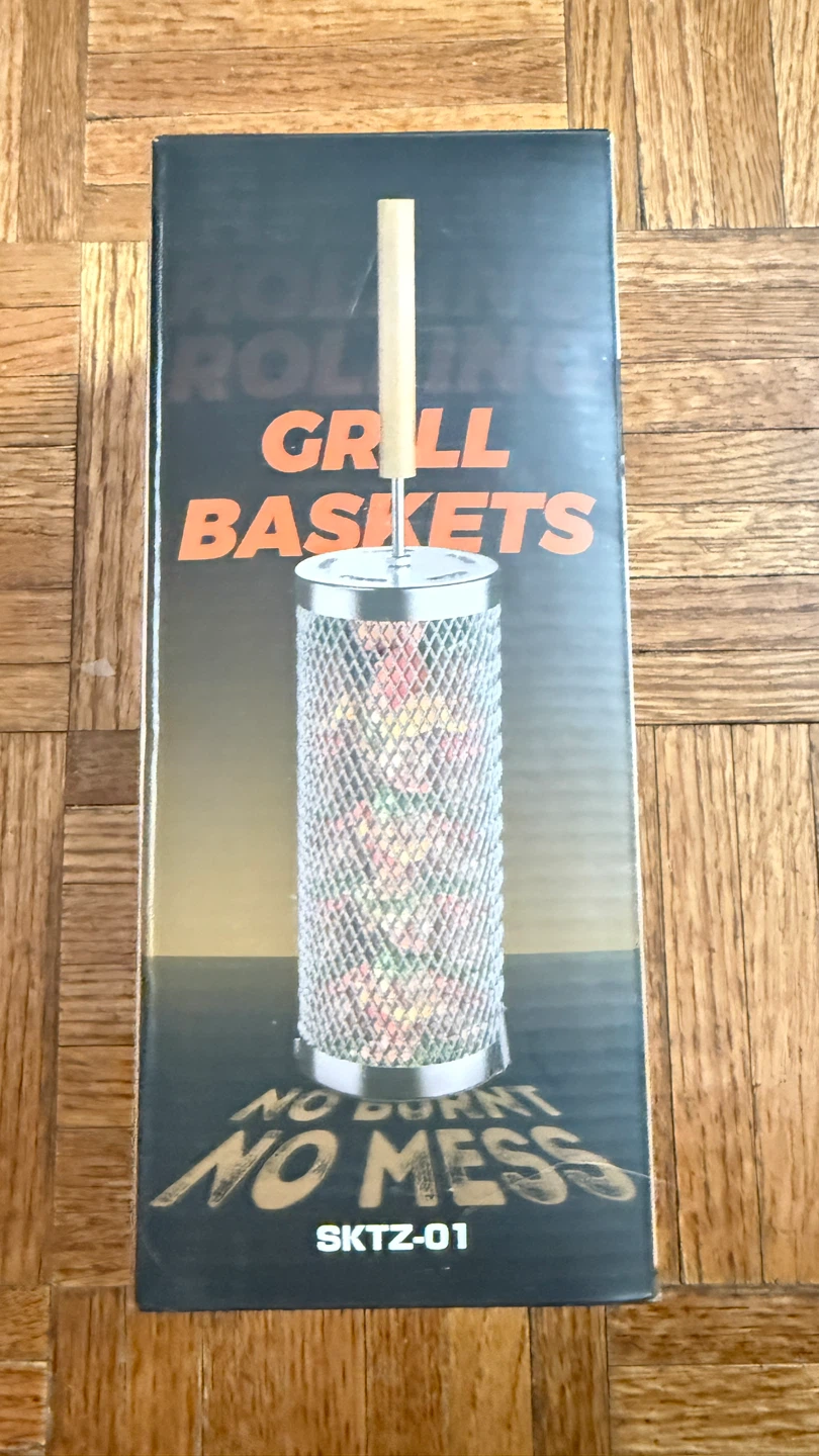Brand New 304 Stainless Steel Grill Basket - photo 2