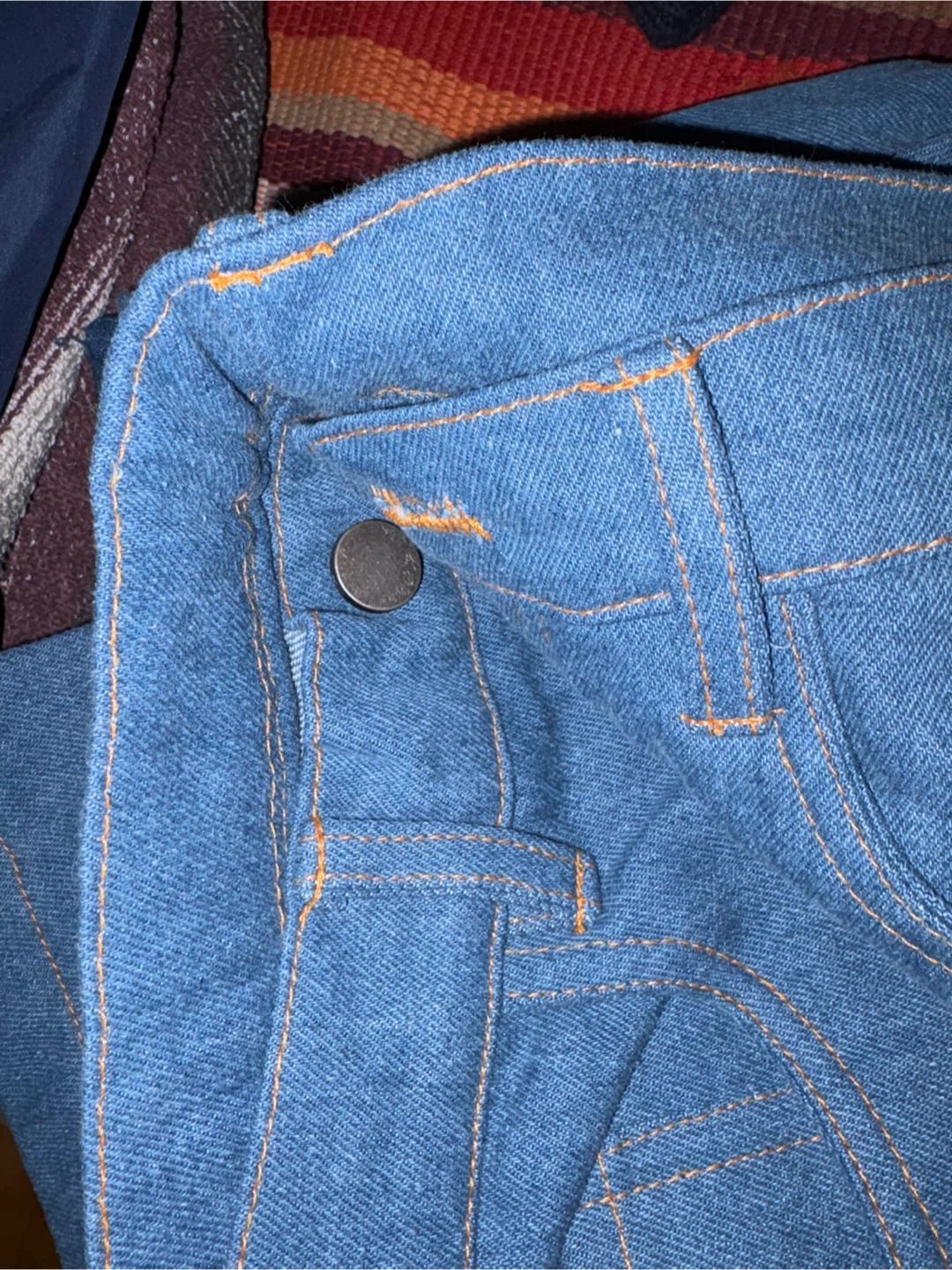 Blue Denim Jeans size M new - photo 2