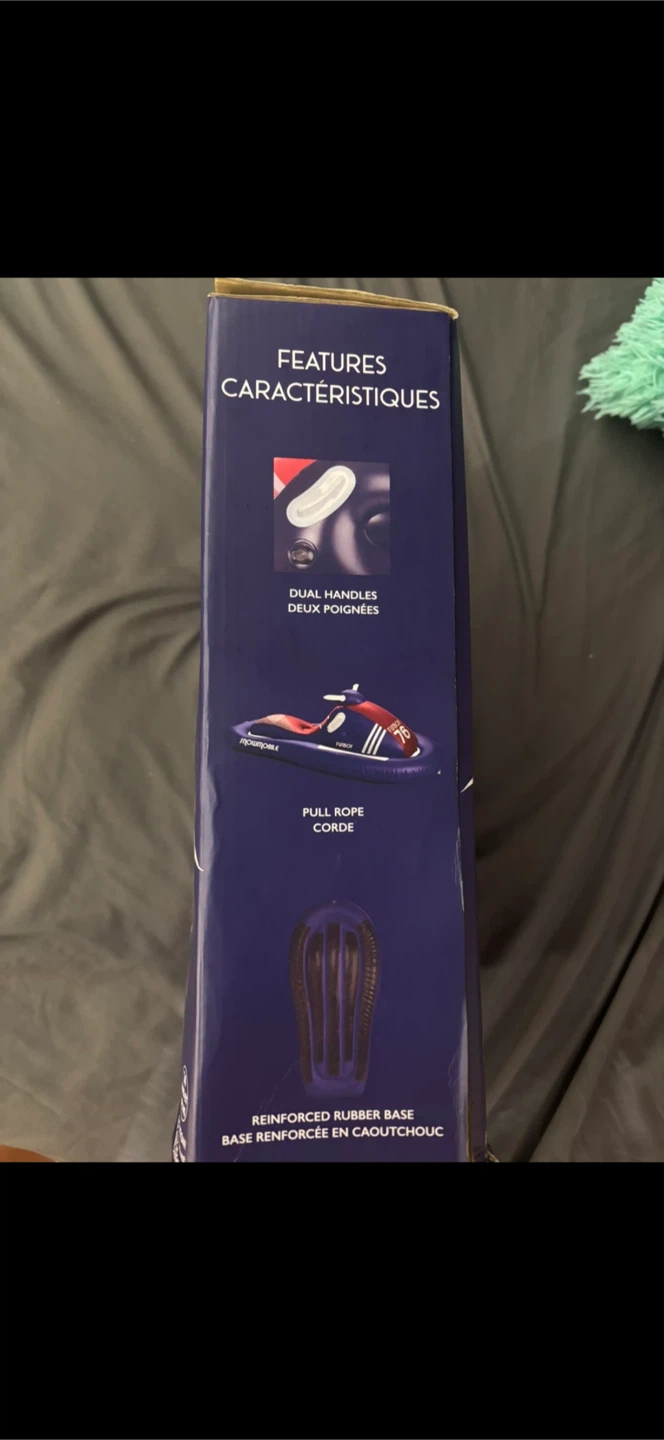 FUNBOY Retro Snowmobile Inflatable Snow Sled 🏆 - photo 2