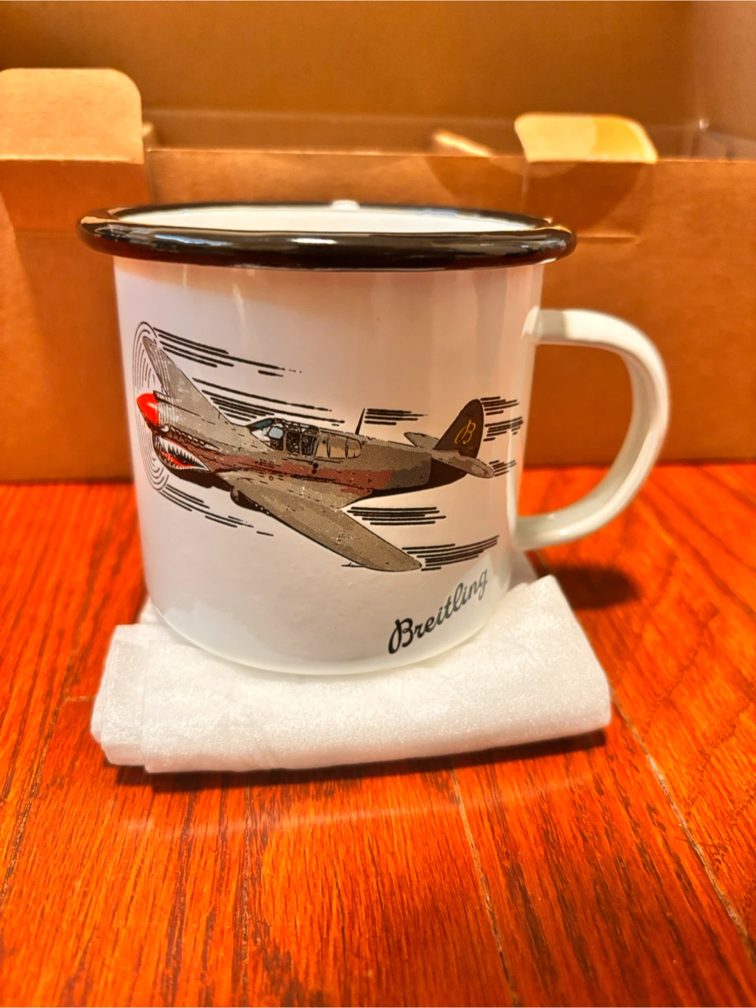 Breitling 1884 Set of 3 Enamel Mugs - photo 4