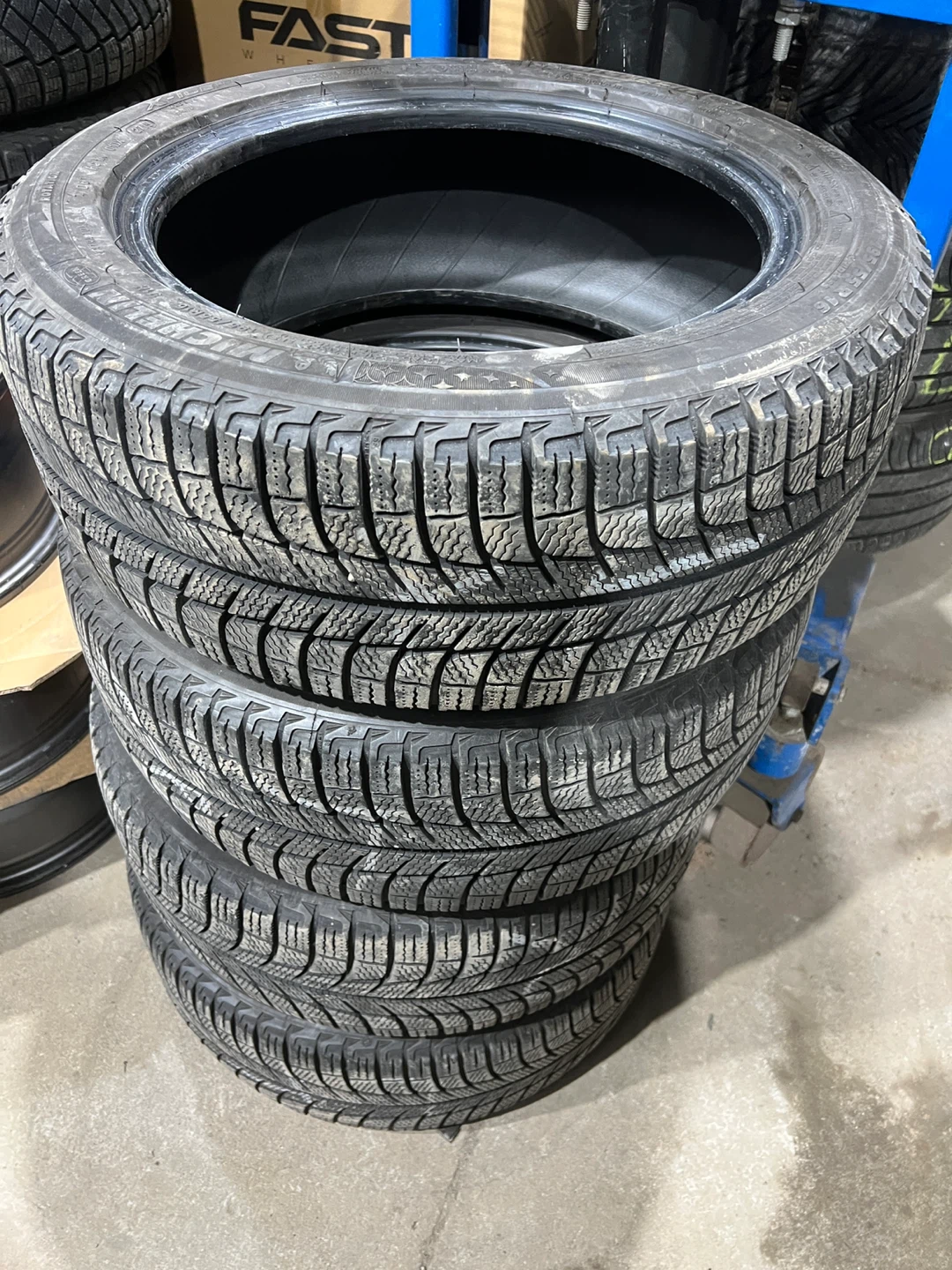 195/55R16 Michelin xice3 snow tires do Mini Cooper