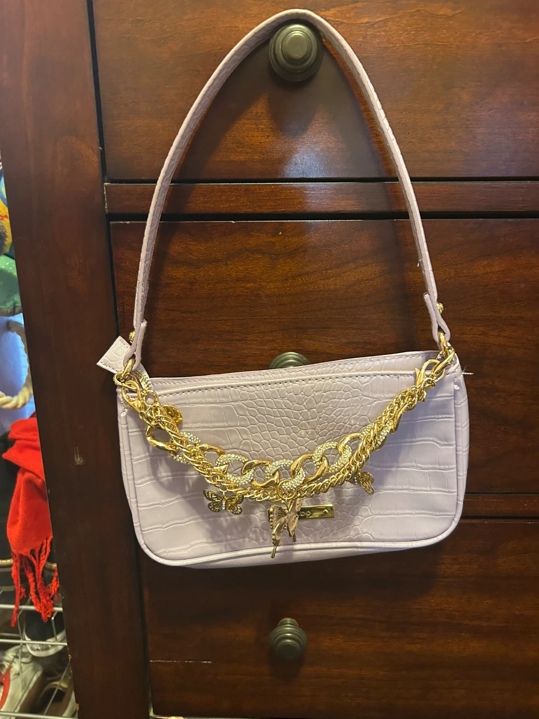 Aldo purse lavender 🏆 - photo 2