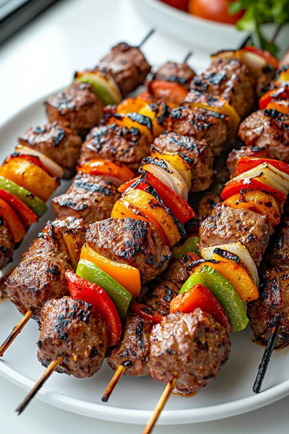 Brochettes de poulet et légumes grillés - photo 4
