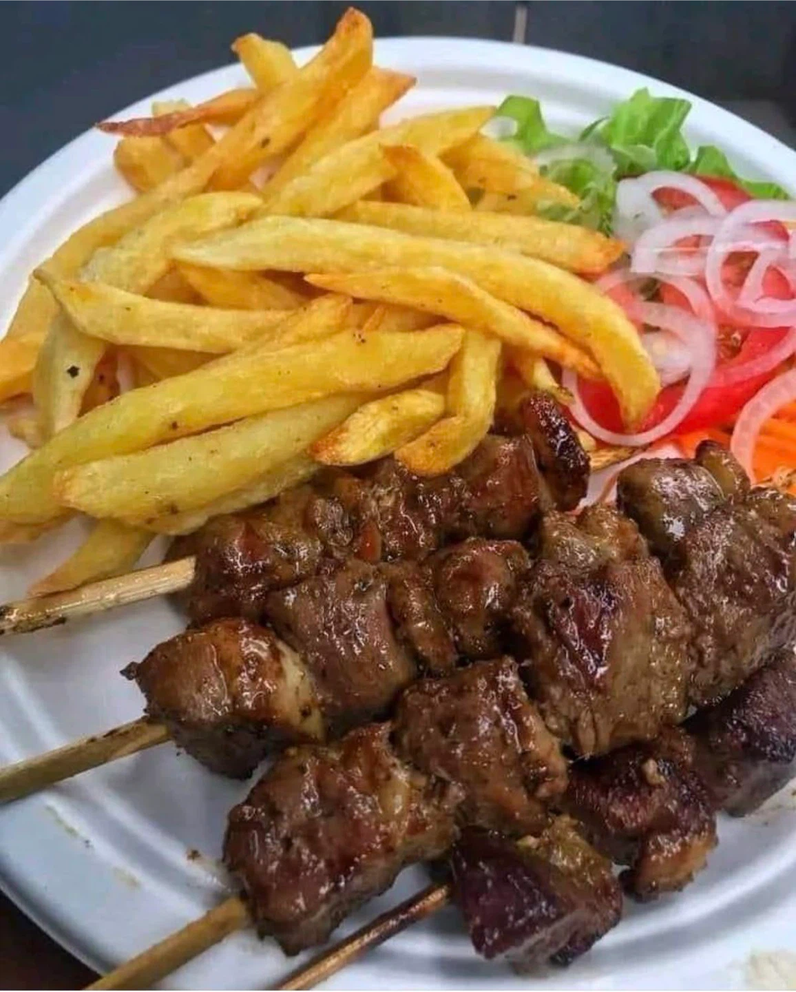 Brochettes de poulet et légumes grillés - photo 3