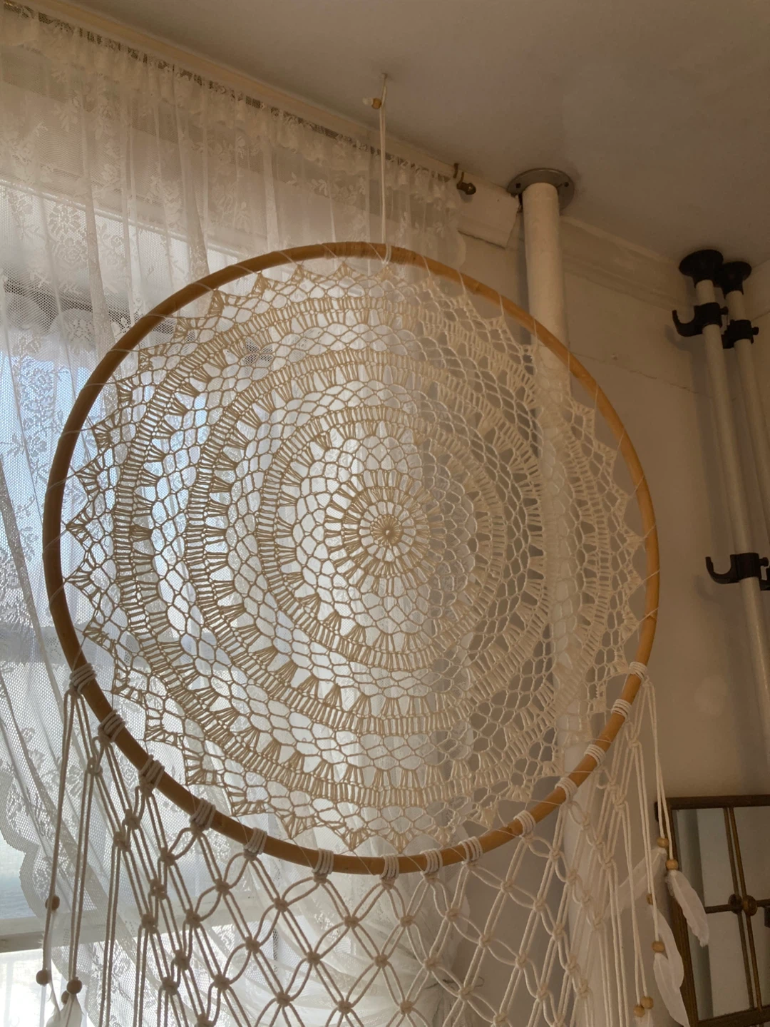 Boho Macrame Dream Catcher Wall Hanging - photo 3