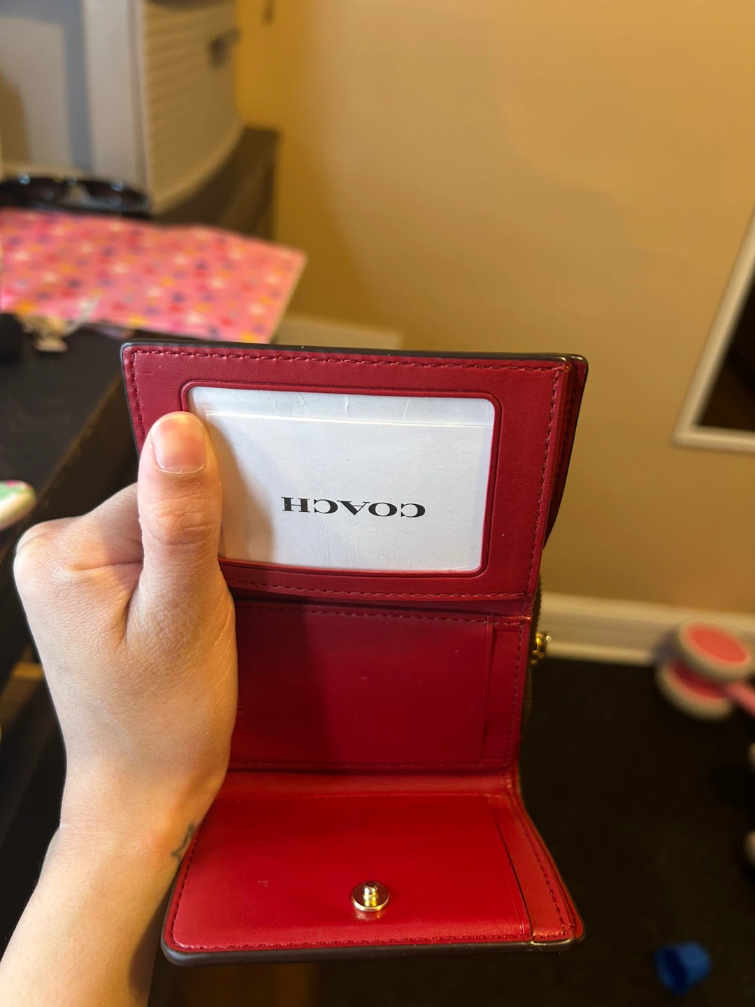 Coach Tri-Fold Wallet 🏆 - photo 3
