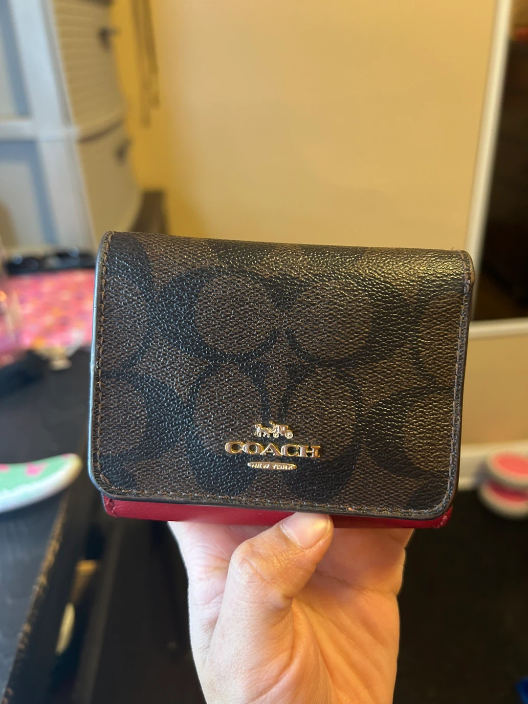 Coach Tri-Fold Wallet 🏆