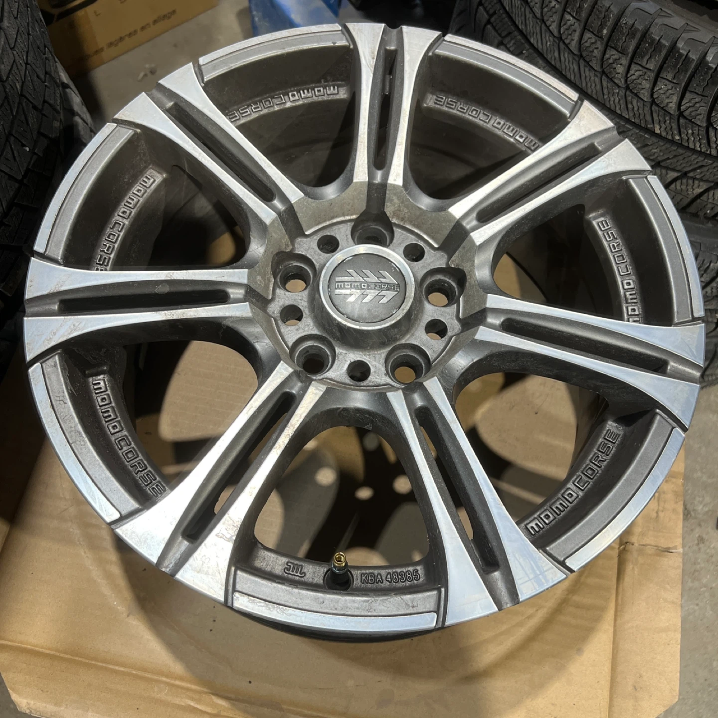 Set of four 16” 5x112 alloy wheels for VW, Mini Cooper