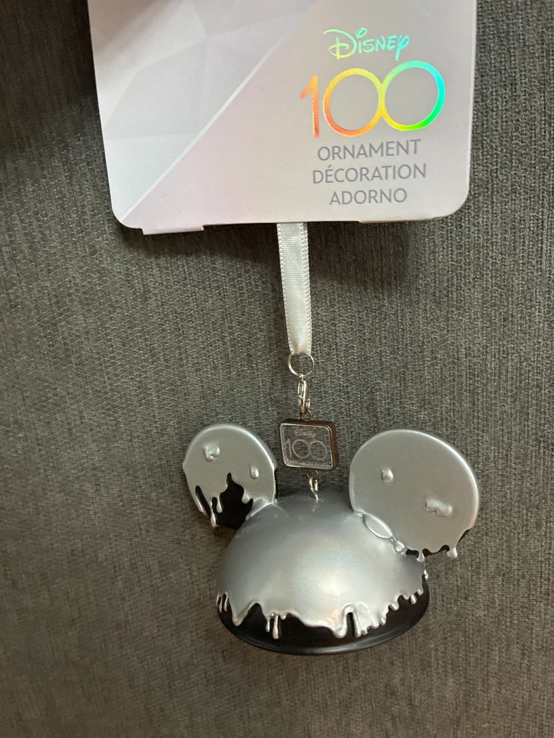 New Disney 100th Anniversary Mickey Mouse Ornament