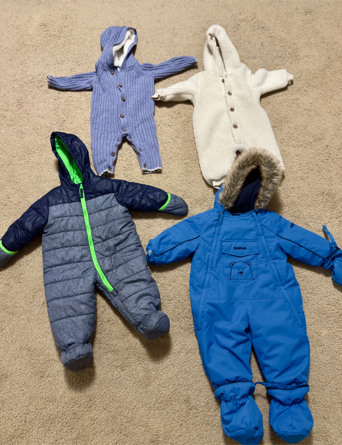 Baby Snowsuit Bundle - OshKosh & More