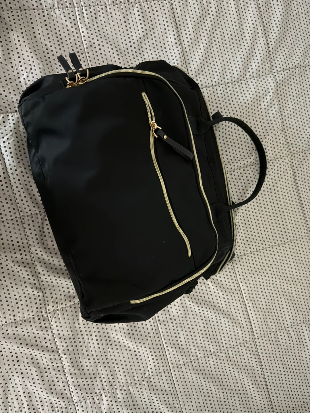 Black Backpack / Tote Bag - photo 3