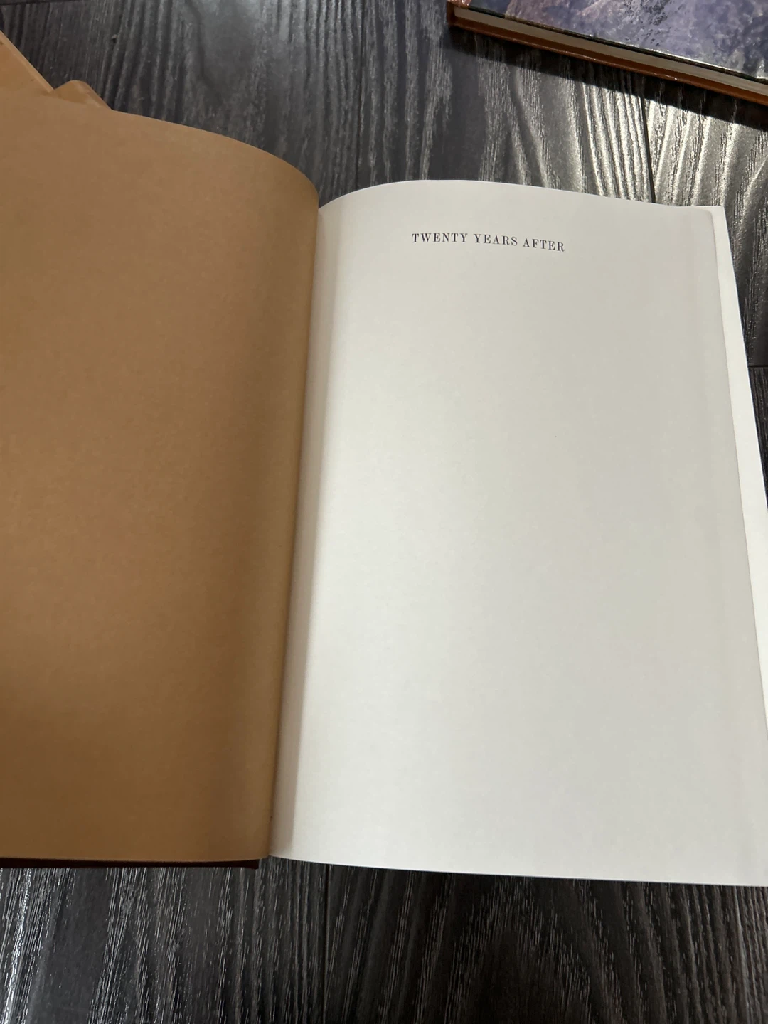 Twenty Years After Hardcover Book - photo 2