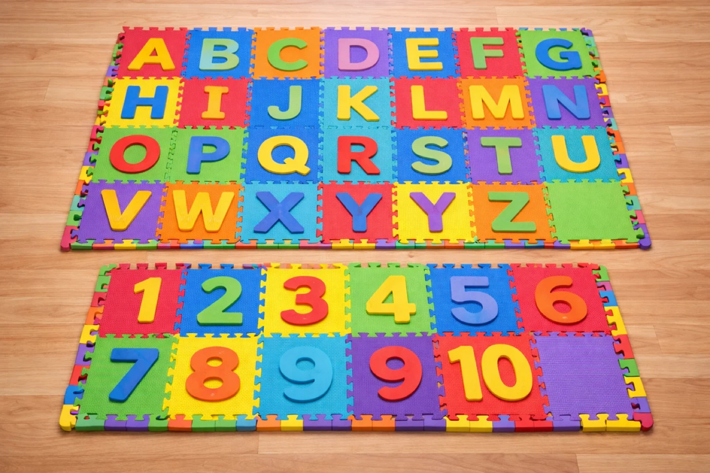 Alphabet and Number Foam Puzzle Mat Set - photo 2