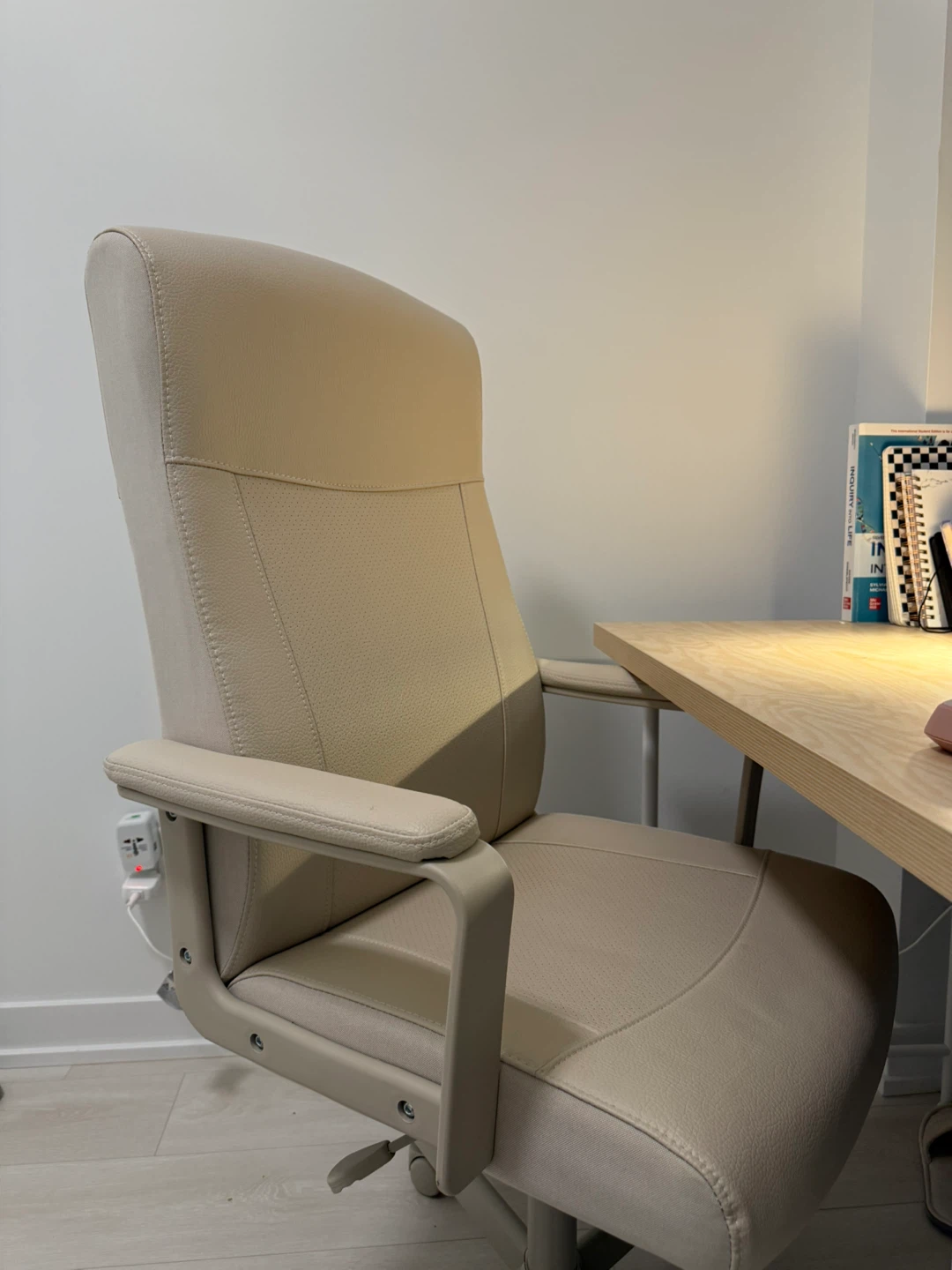 Beige Office Chair