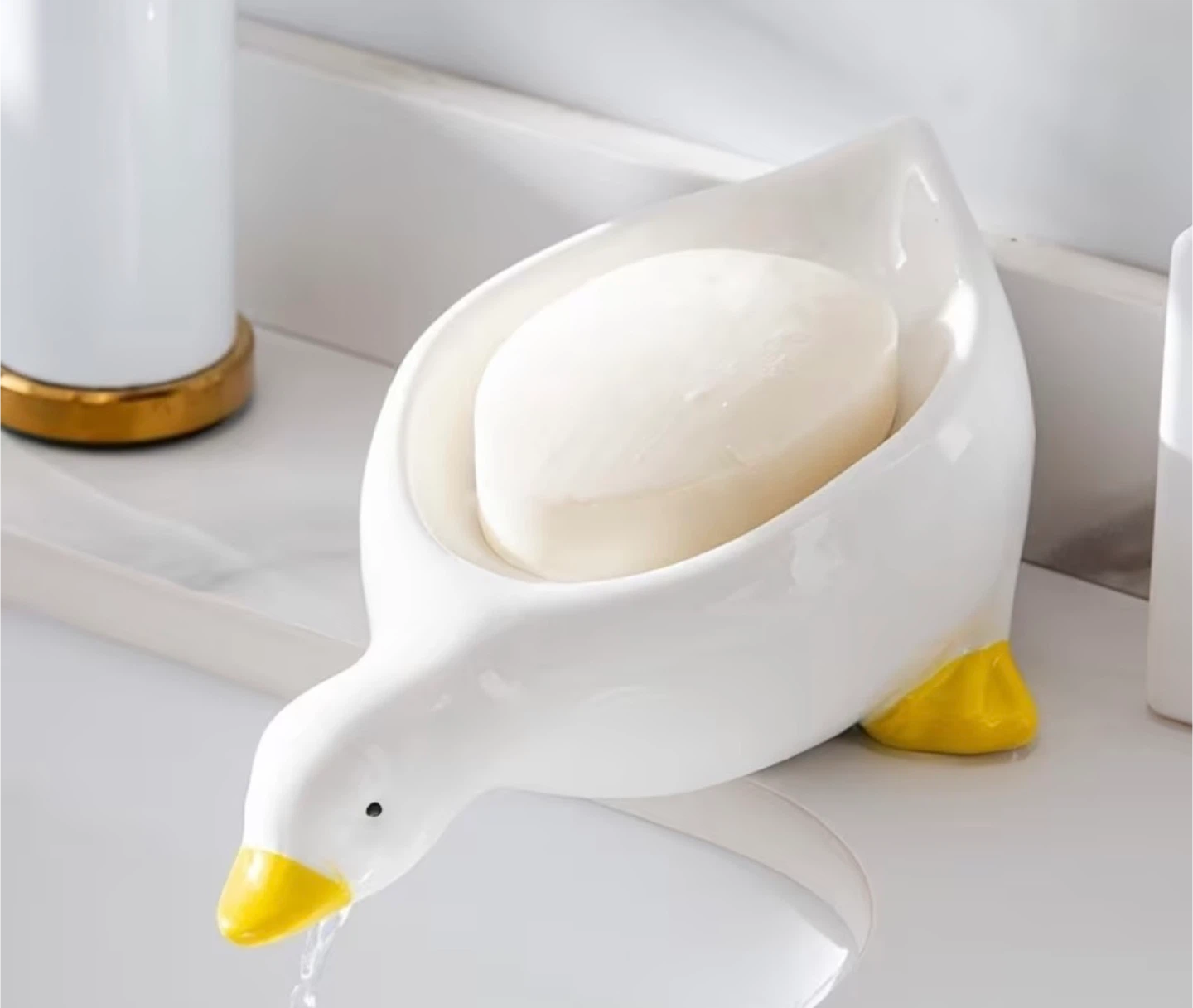 Ceramic Duck Soap Dish
