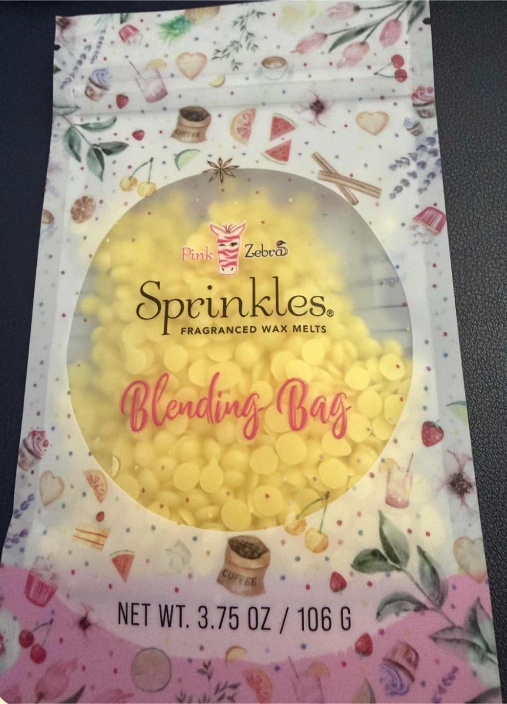 🏆Pink Zebra Sprinkles Fragranced Wax Melts Blending Bag