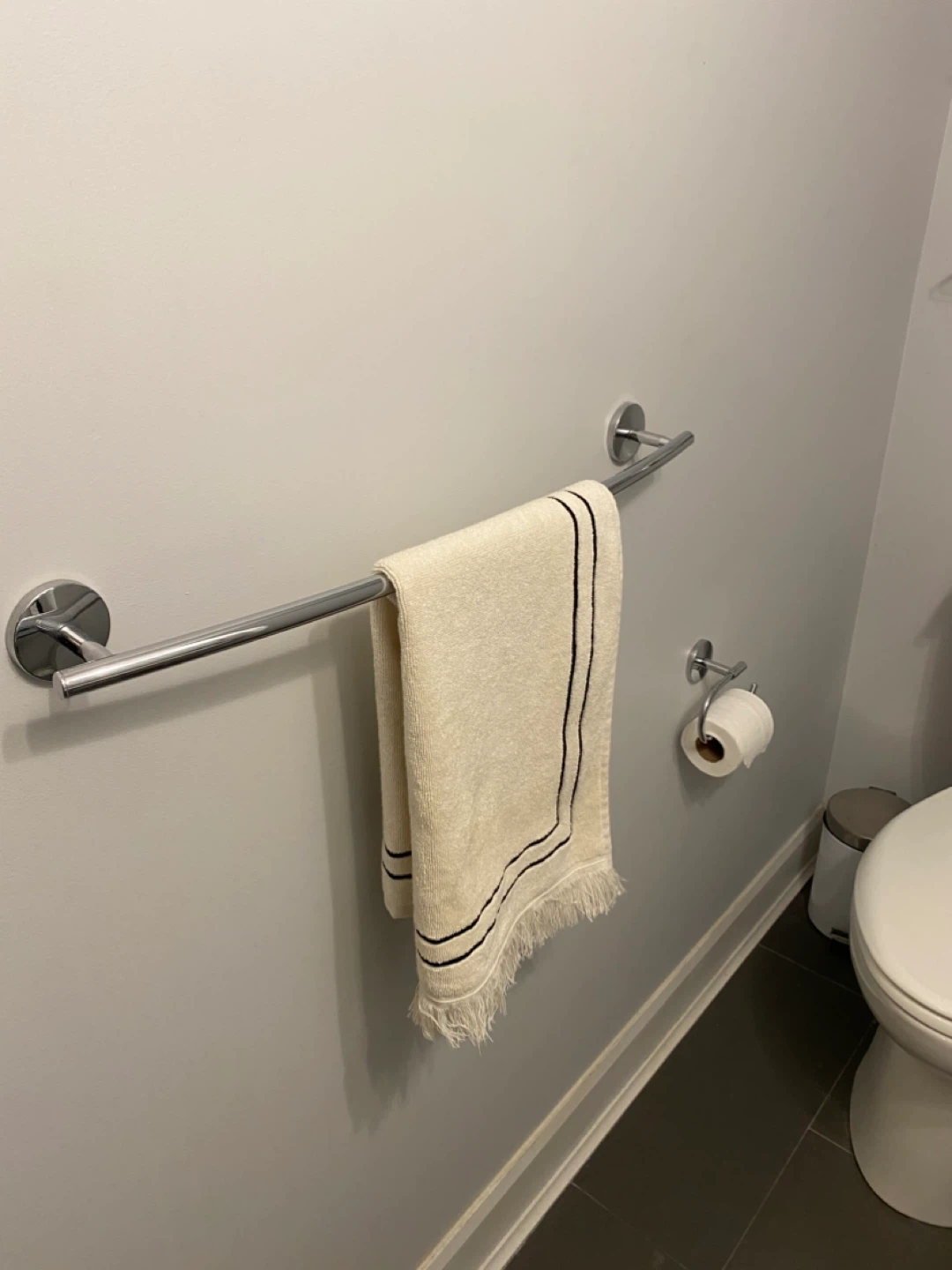 Chrome Towel Bar