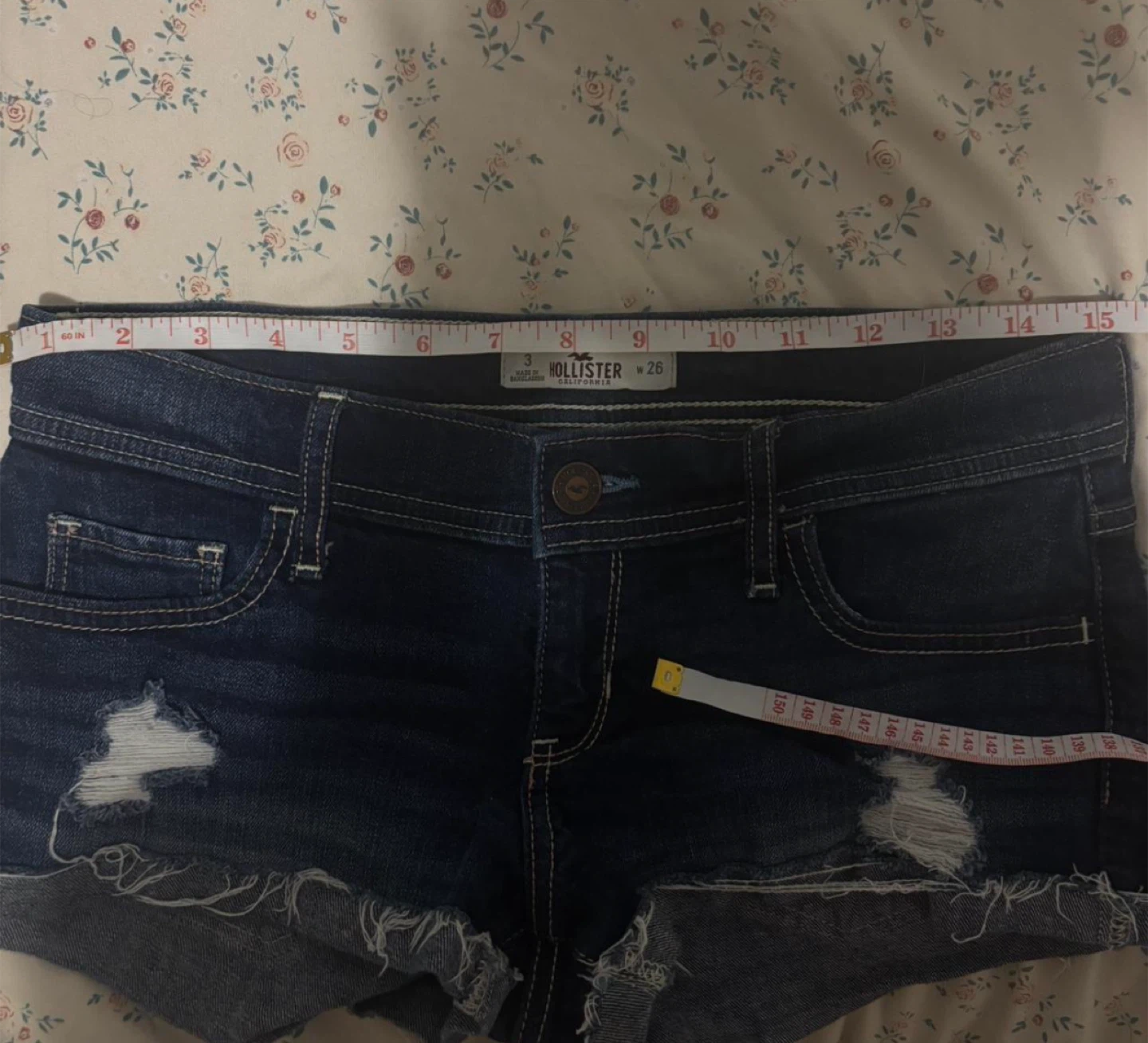 Hollister low rise micro  Shorts - Size 3/26 - photo 3