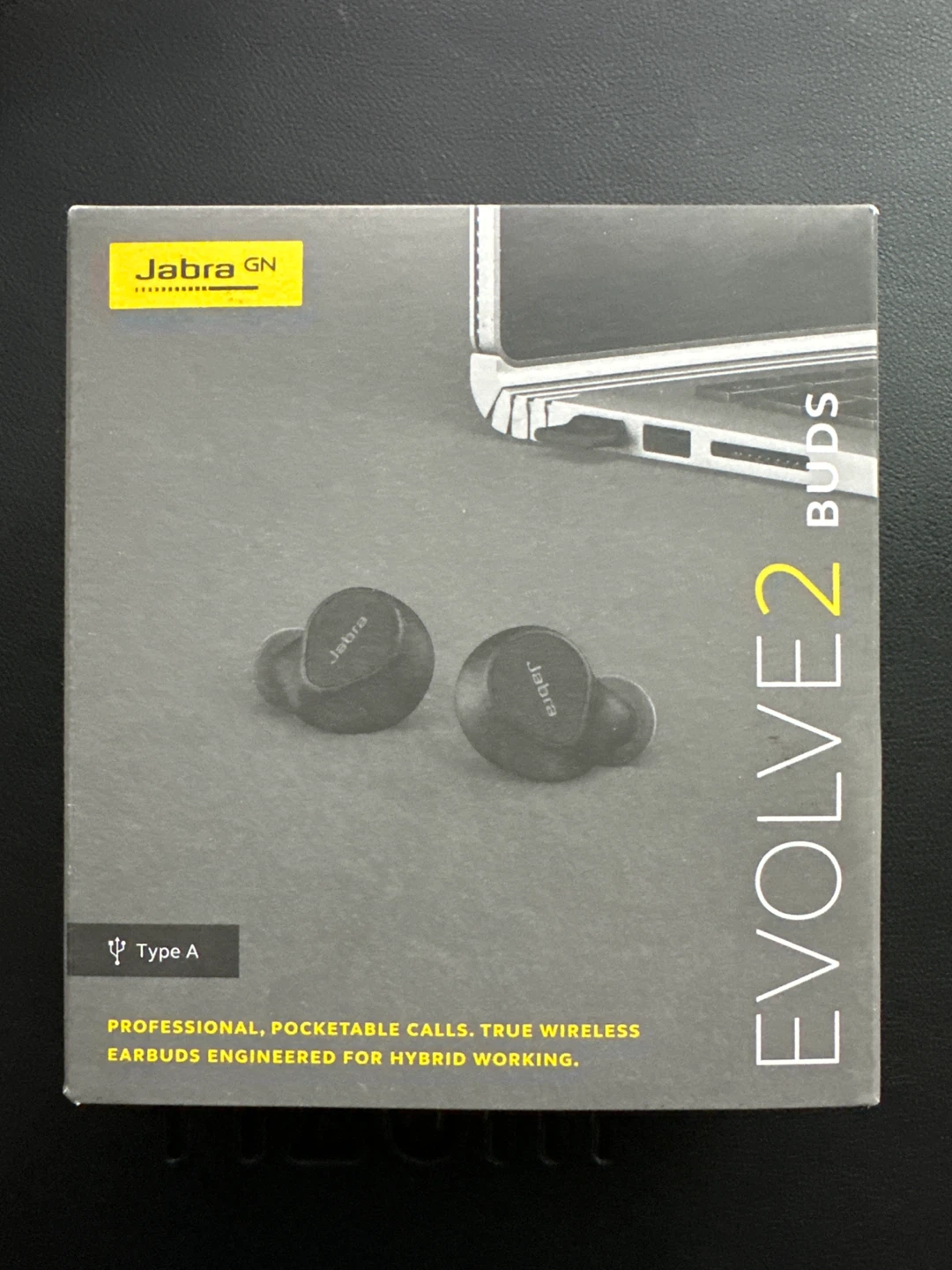 Jabra Evolve2 Buds USB-A UC True Wireless Earbuds