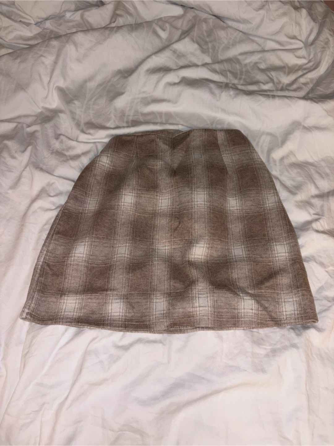 Plaid Mini Skirt