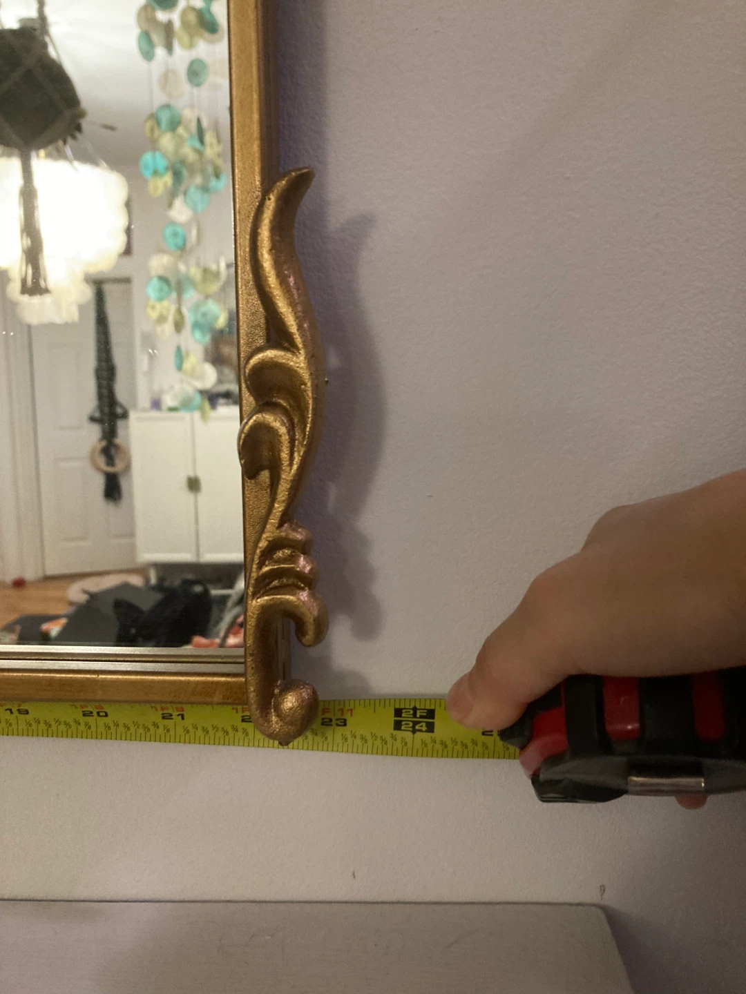 Gold Arched Wall Mirror - photo 2