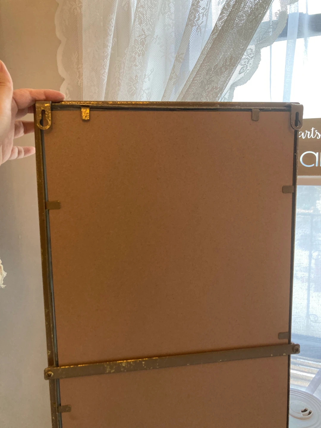Tall Decorative Mirror with Gold Frame - photo 4