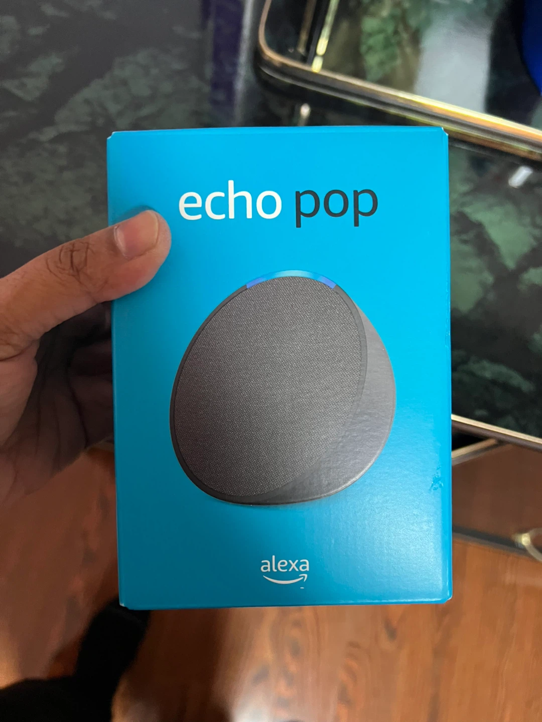 Amazon Echo Pop Smart Speaker - Charcoal