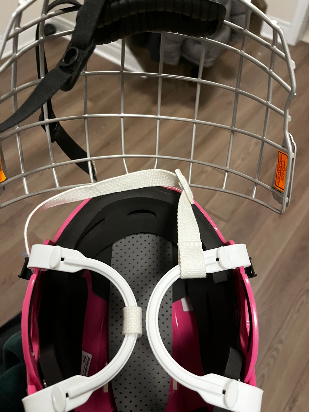 Bauer BH2100 Hockey Helmet with Cage - Pink - photo 2