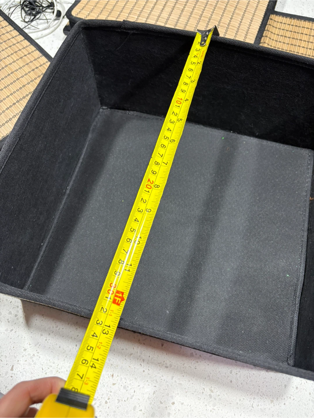 2 box Ikea Bamboo Storage Basket with Lid”🏆” - photo 3