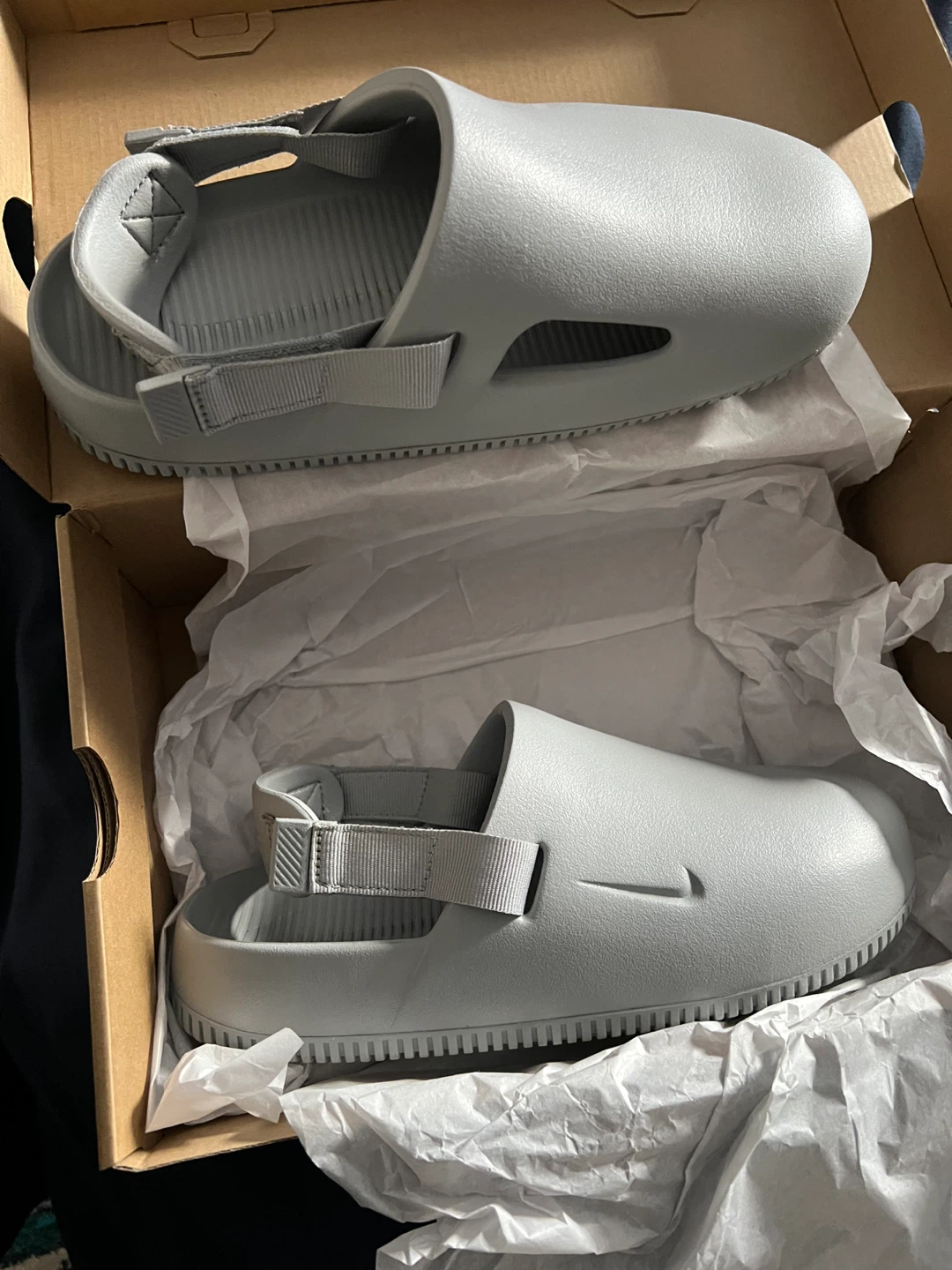 Nike Calm Mule NA Grey Shoes - photo 2