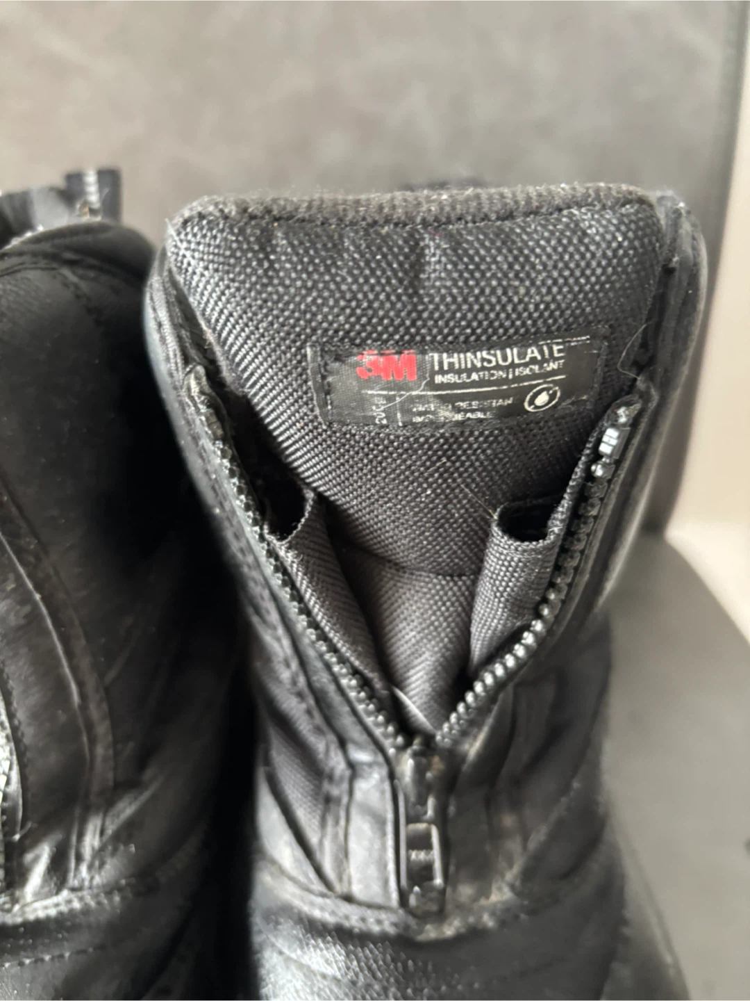 Men’s Black Thinsulate Winter Boots Size 10 - photo 2