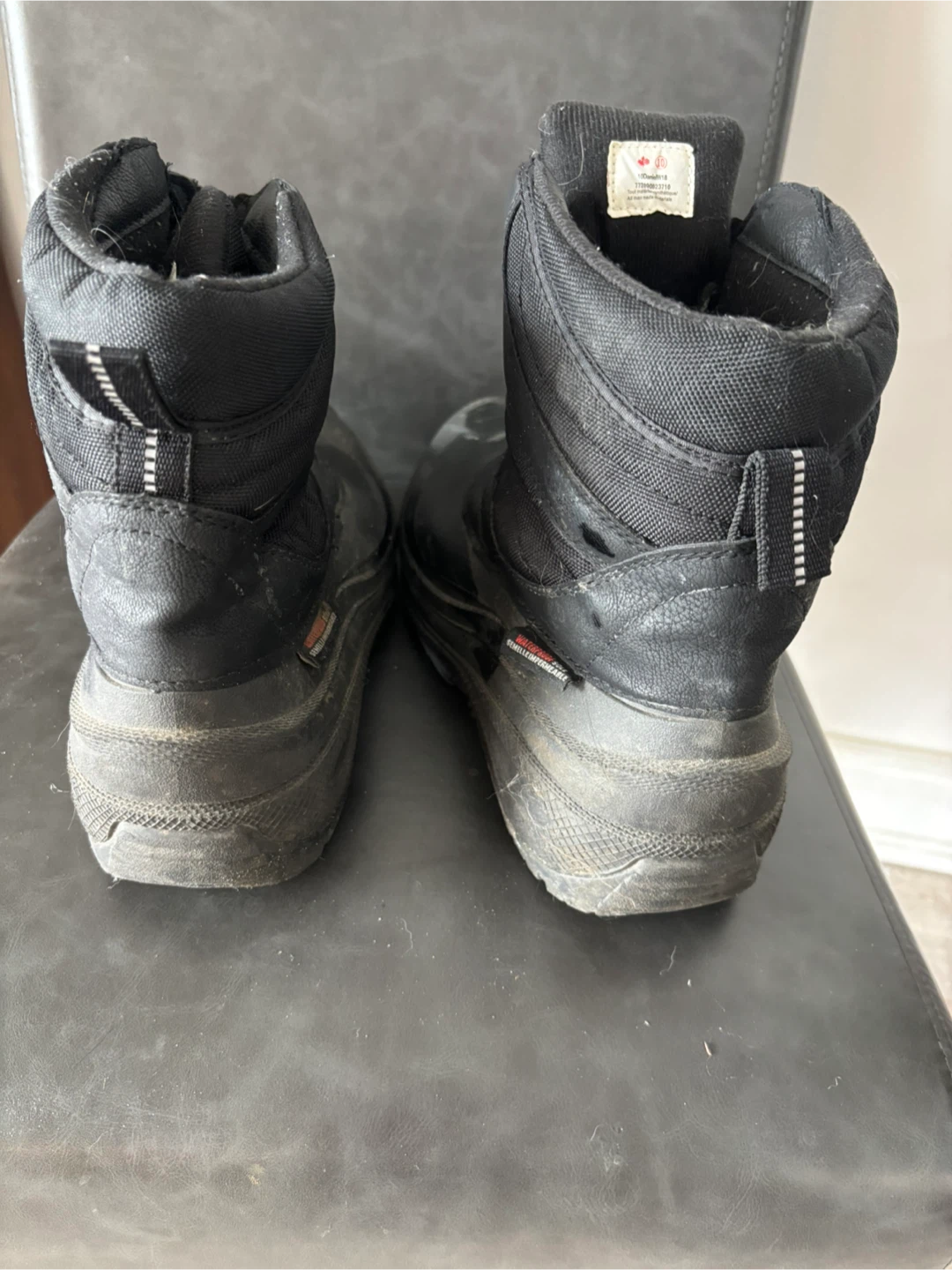 Men’s Black Thinsulate Winter Boots Size 10 - photo 4