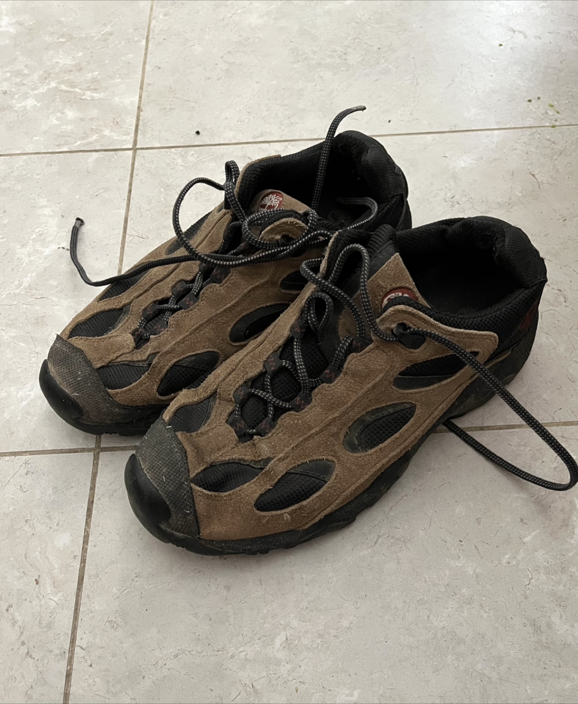 Timberland Brown Suede Hiking Shoes