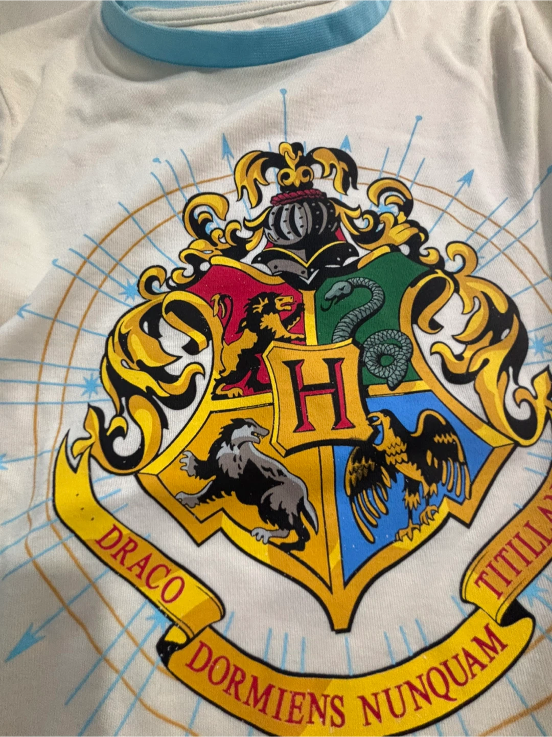NEW Kids Harry Potter Two-Piece Pyjamas Size 10 - photo 2