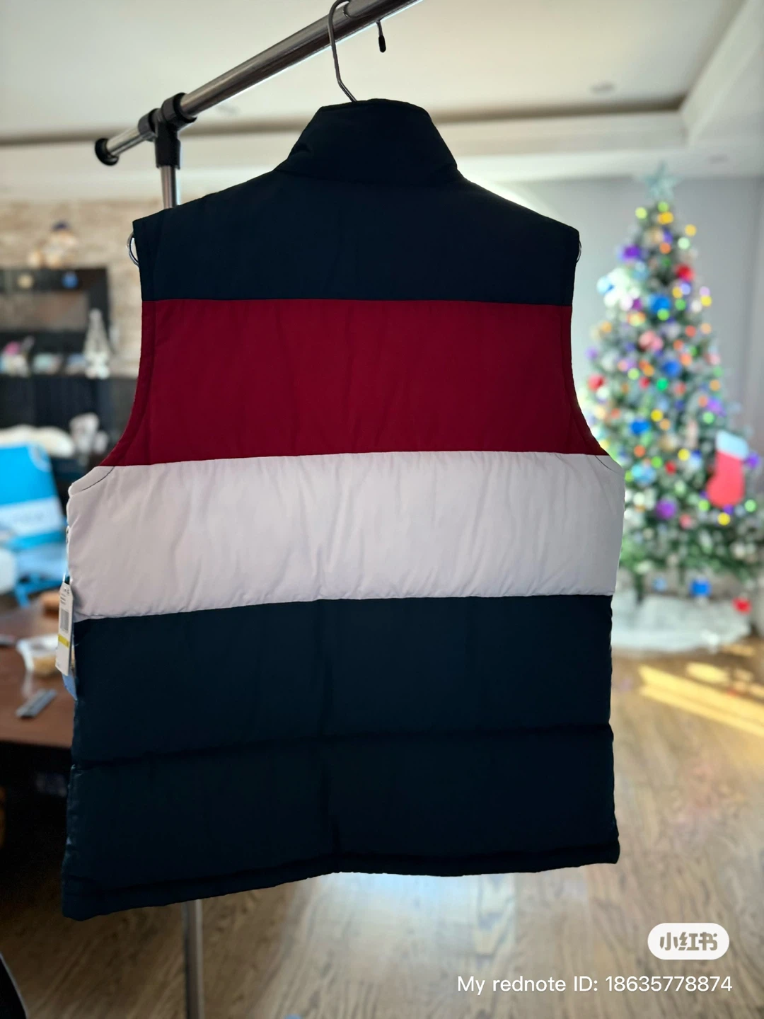 Nautica Color Block Puffer Vest Men's Size M - photo 2