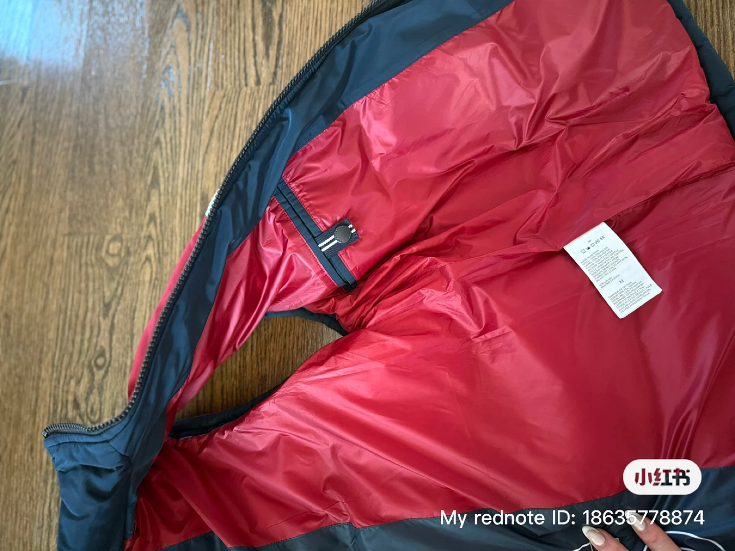 Nautica Color Block Puffer Vest Men's Size M - photo 5