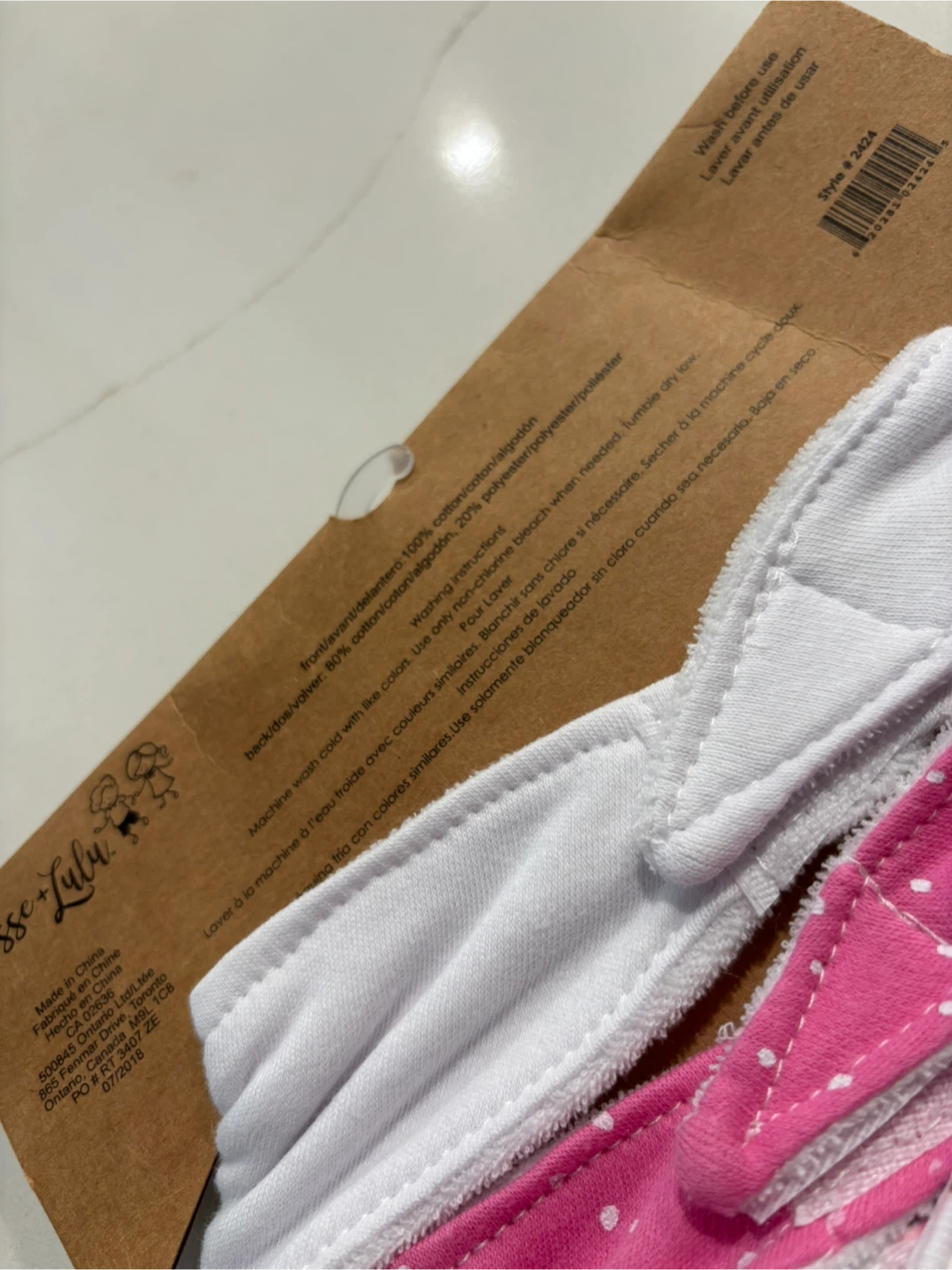 NEW Jesse + Lulu 3 Pack Baby Bibs - photo 3