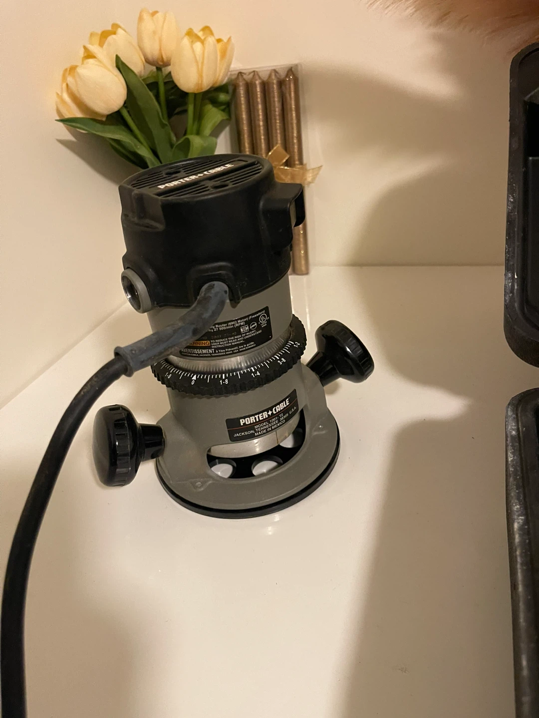 Porter-Cable Trim Router with Case - photo 4