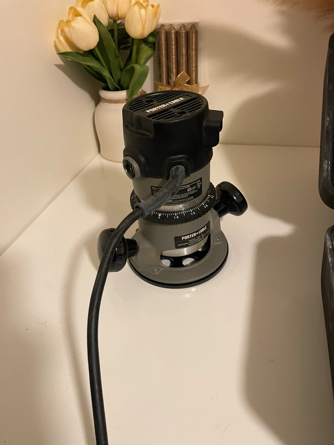 Porter-Cable Trim Router with Case - photo 5